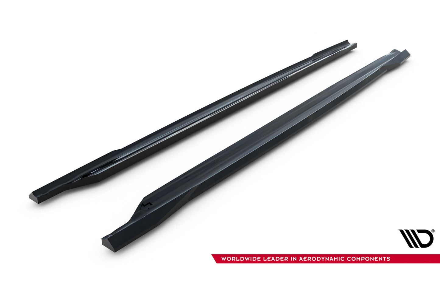 Praguri Maxton Design pentru Skoda Octavia RS Liftback, break (2020-2024), lac negru