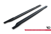 Praguri Maxton Design pentru Skoda Octavia RS Liftback, break (2020-2024), lac negru