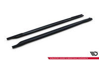 Praguri Maxton Design pentru Skoda Octavia RS Liftback, break (2020-2024), lac negru