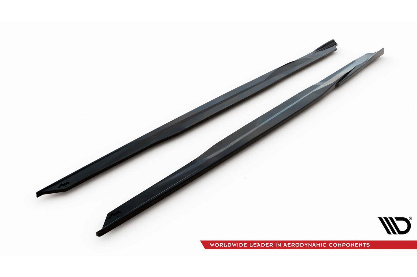 Maxton Design side skirts for Toyota Corolla GR Sport station wagon (2019-2023), gloss black