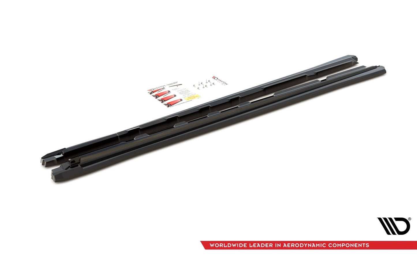 Maxton Design Side Skirts pentru Toyota Rav4 (după 2019), negru lucios