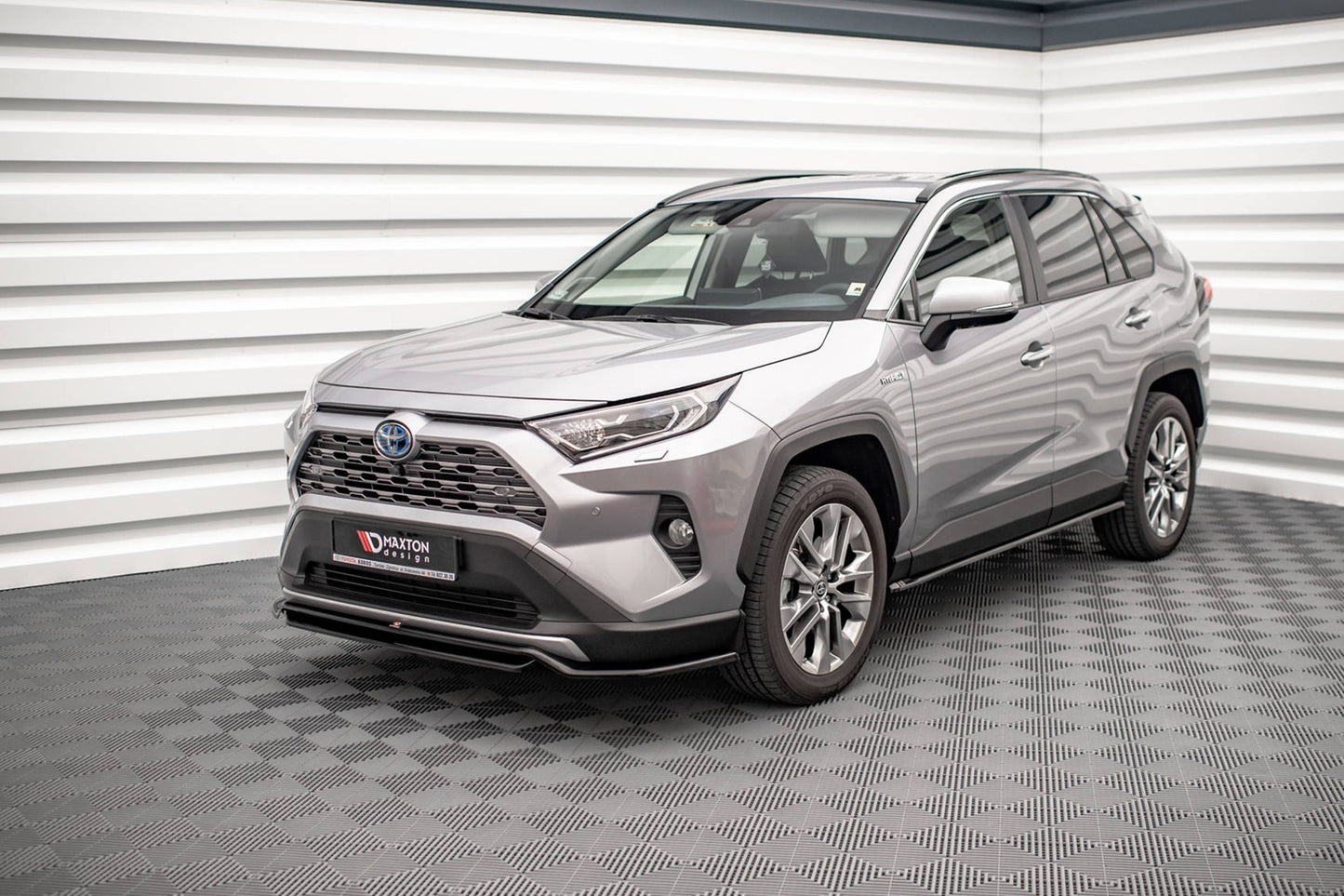 Maxton Design Side Skirts pentru Toyota Rav4 (după 2019), negru lucios