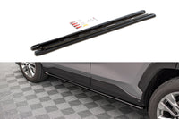 Maxton Design Side Skirts pentru Toyota Rav4 (după 2019), negru lucios