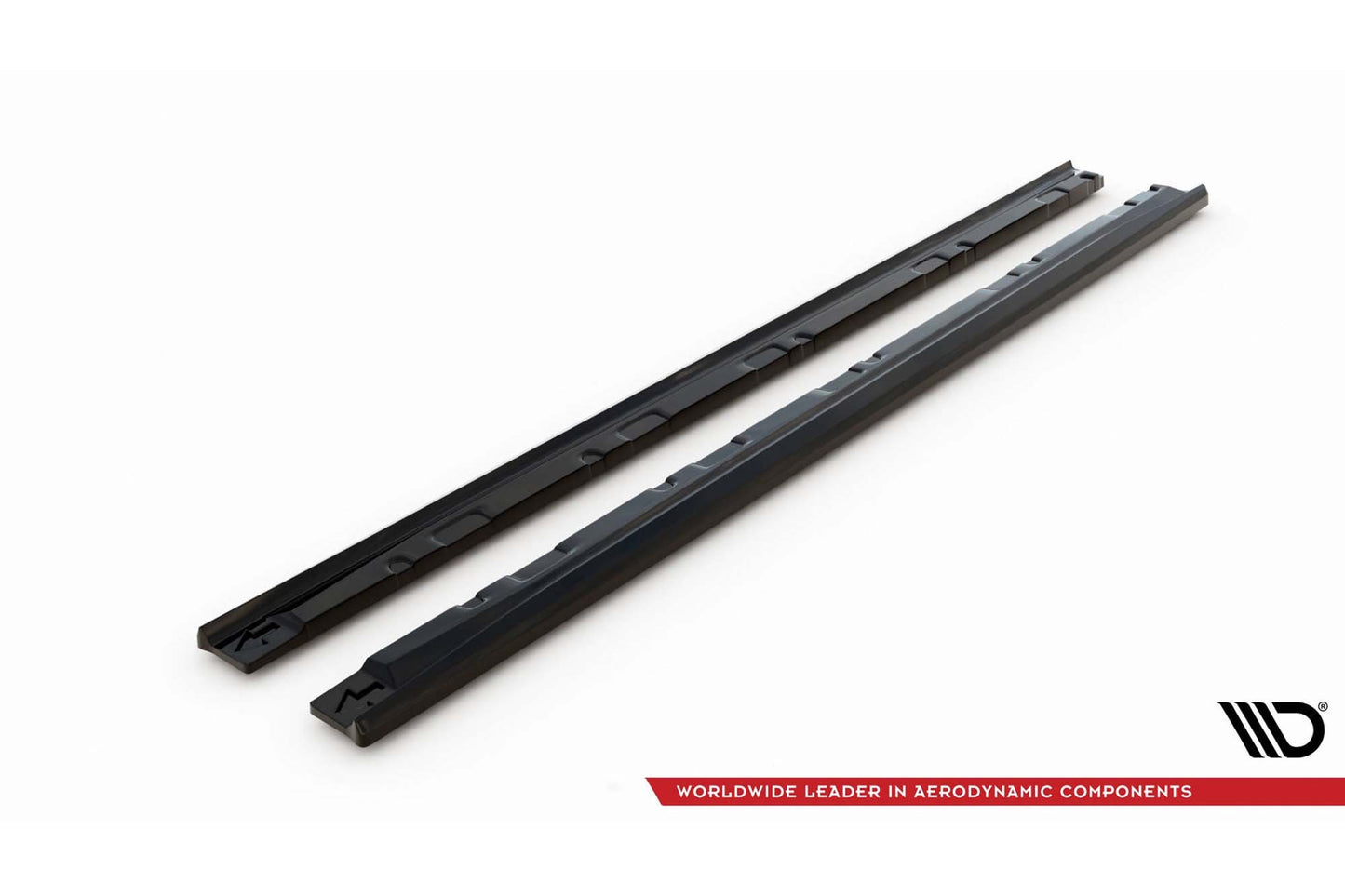 Praguri usi Maxton Design pentru Volkswagen T-Roc R Mk1 (dupa 2021), lac negru