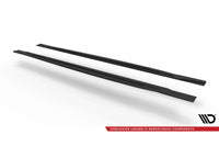 Praguri usi Maxton Design pentru Volkswagen Scirocco R 2008-2014, negru mat