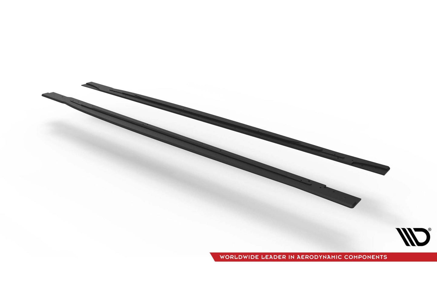 Praguri usi Maxton Design pentru Volkswagen Scirocco R 2008-2014, negru mat