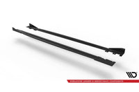 Praguri Maxton Design pentru portiere Volkswagen Scirocco R 2008-2014, negru mat