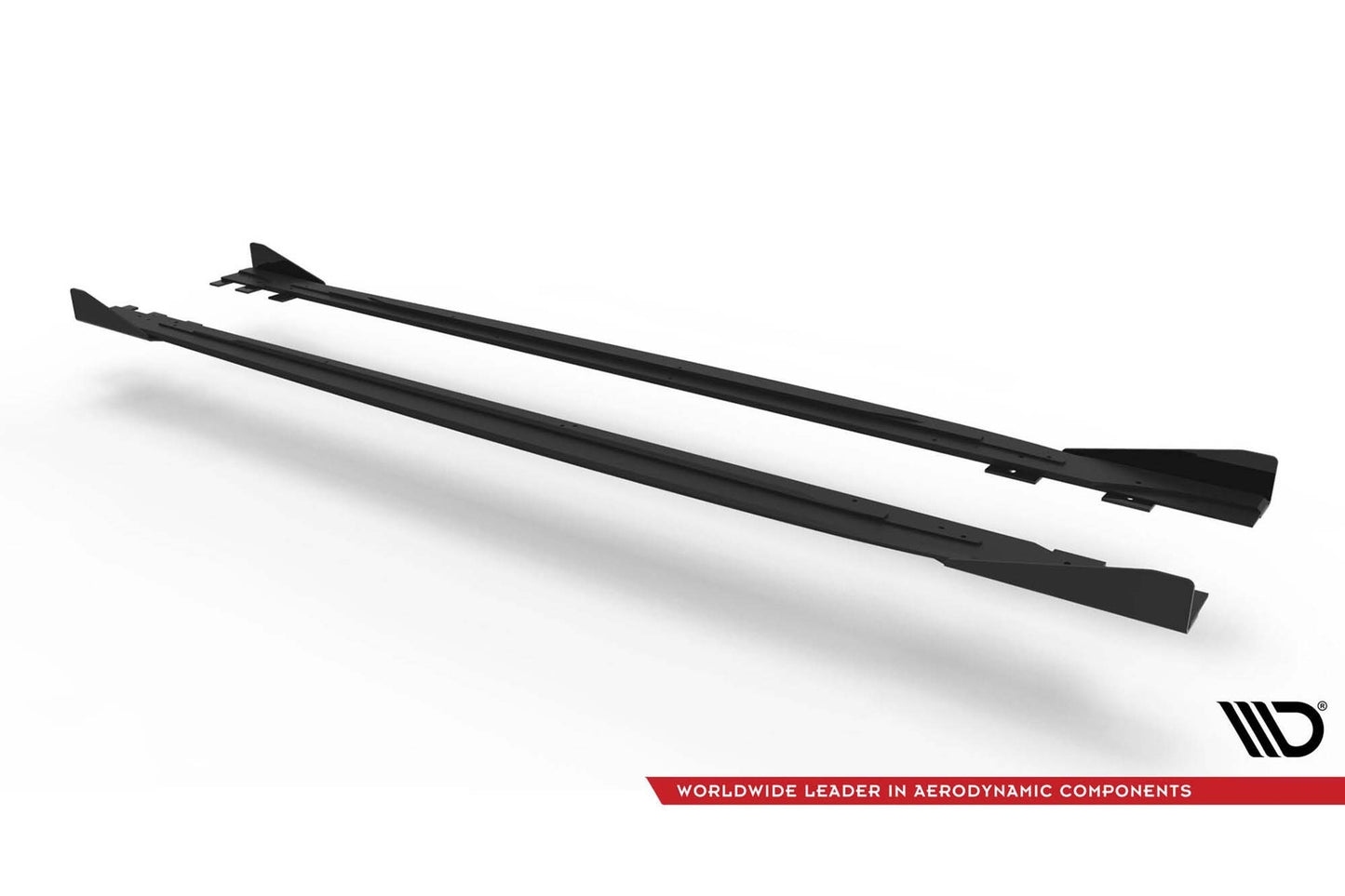 Praguri Maxton Design pentru portiere Volkswagen Scirocco R 2008-2014, negru mat