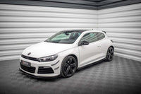 Praguri Maxton Design pentru portiere Volkswagen Scirocco R 2008-2014, negru mat