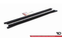 Praguri usi Maxton Design pentru Volkswagen Tiguan R, R-Line (dupa 2020), lac negru