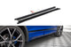 Praguri usi Maxton Design pentru Volkswagen Tiguan R, R-Line (dupa 2020), lac negru