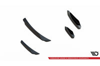 Extensii bara fata Maxton Design pentru Hyundai i30 N Fastback, hatchback (2017-2020), negru lac