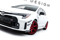 Extensii bară față Maxton Design pentru Toyota GR Corolla (2022-2024), lac negru