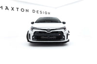 Extensii bară față Maxton Design pentru Toyota GR Corolla (2022-2024), lac negru