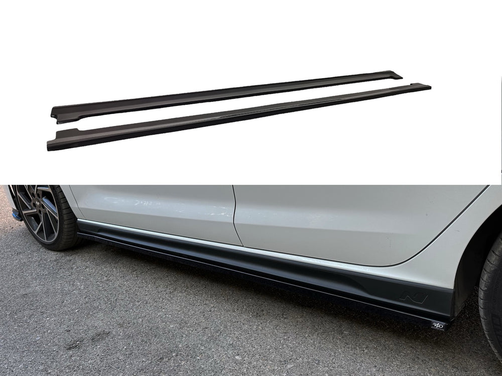 Praguri portiere Motordrome Design pentru Hyundai i30 N, N-Line hatchback, Fastback (2020-)