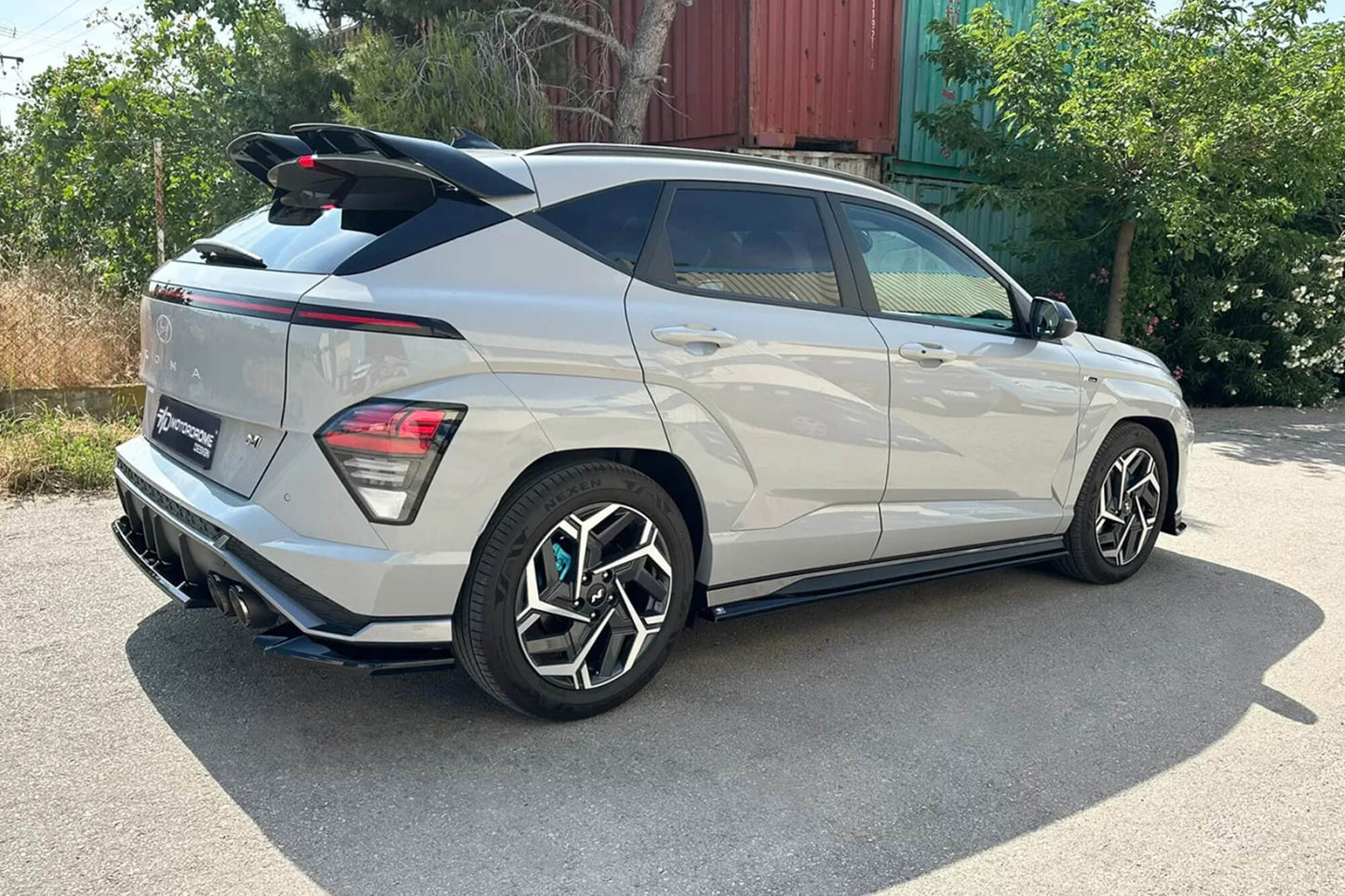 Add-on-uri Motordrome Design pentru pragurile Hyundai Kona N-Line (2023-)