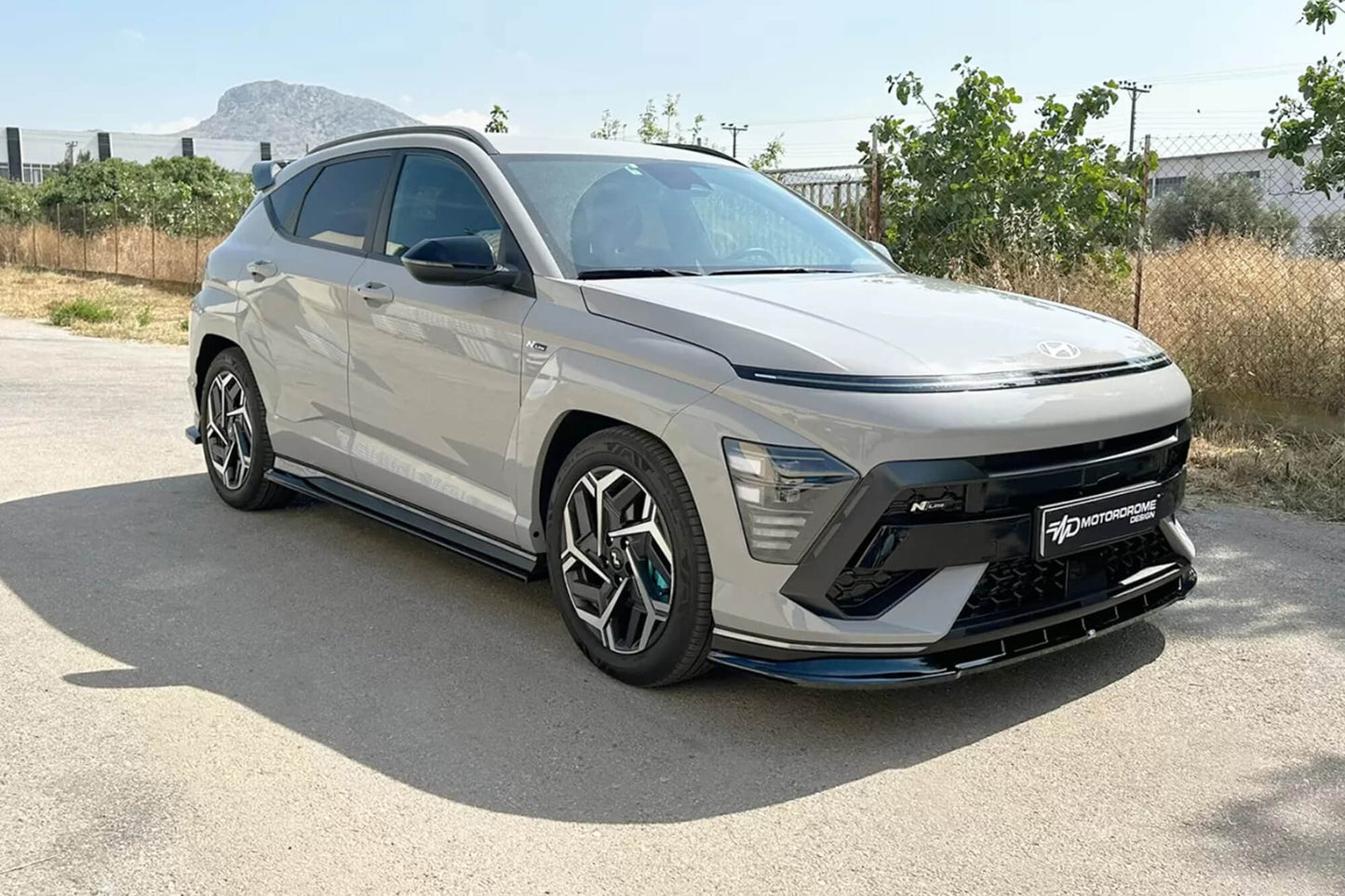 Add-on-uri Motordrome Design pentru pragurile Hyundai Kona N-Line (2023-)