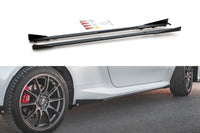 Maxton Design Racing Side Skirt Diffusers for Toyota Yaris GR (2020 onwards), matte black