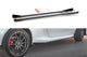Maxton Design Racing Side Skirt Diffusers for Toyota Yaris GR (2020 onwards), matte black
