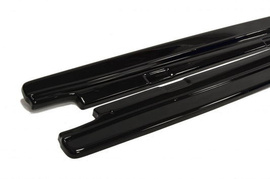 Maxton Design RS Side Skirt Diffusers for Skoda Octavia hatchback/wagon (2013-2019), matte black