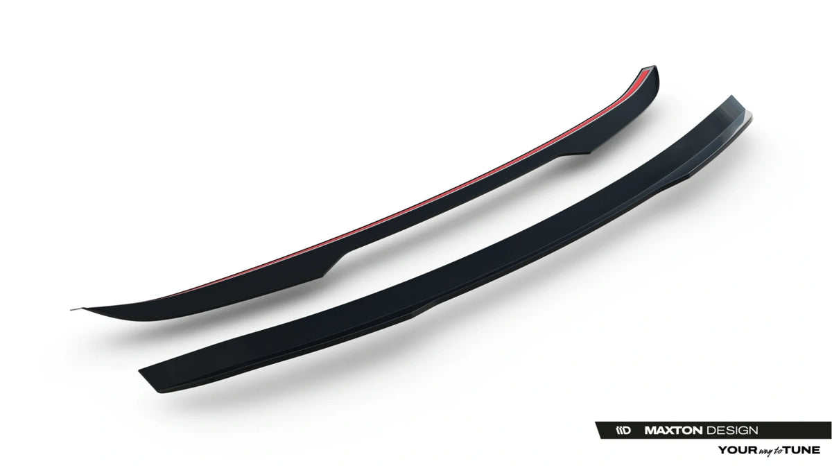Spoiler portbagaj Maxton Design tip aripă din fibră de carbon cu stop LED pentru BMW Seria 5 G30 Sedan / M5 F90 Sedan (2017-2024)