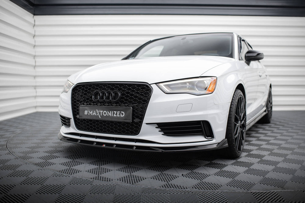 Splitter fata V.1 compatibil cu Audi A3 Sedan 8V (2013-2016)