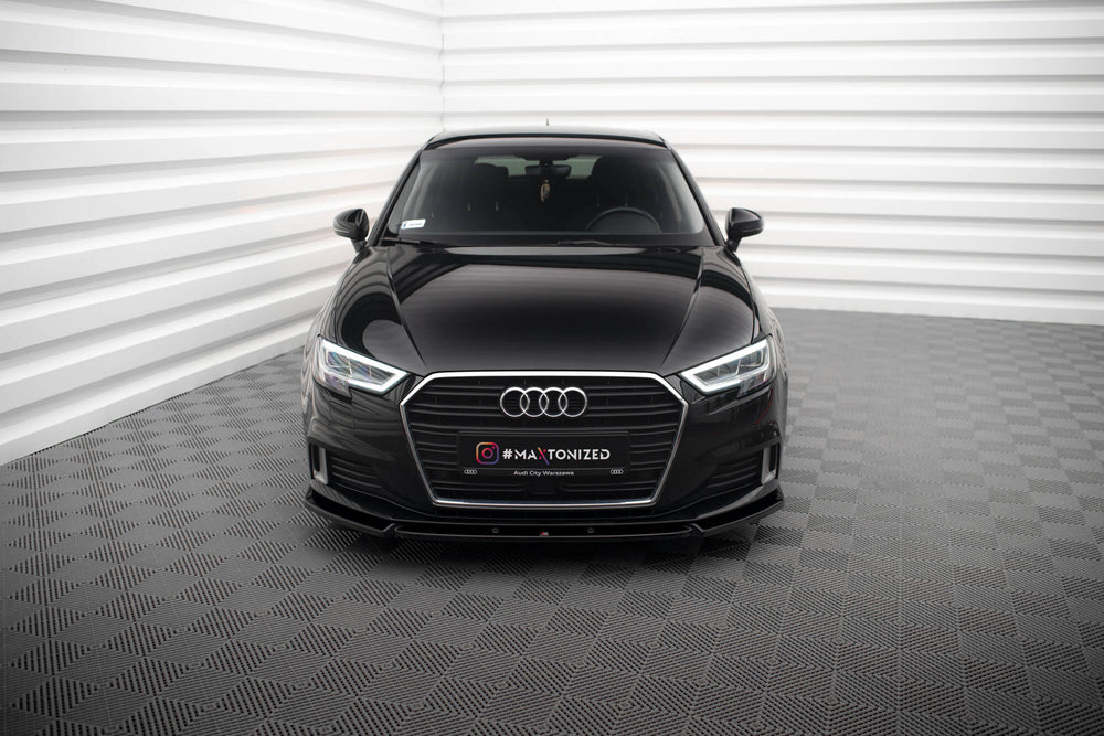 Splitter fata V.1 compatibil cu Audi A3 Sportback 8V Facelift (2016-2020)