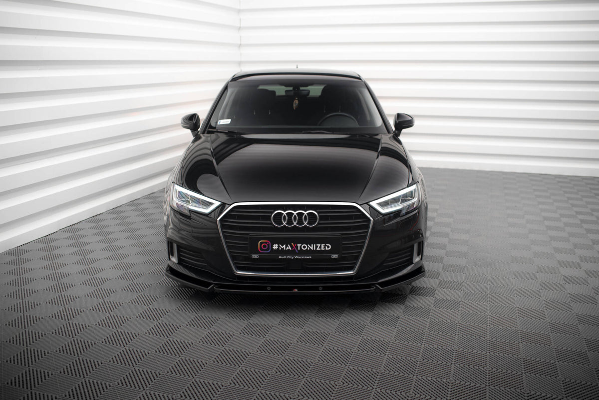 Splitter fata V.1 compatibil cu Audi A3 Sportback 8V Facelift (2016-2020)