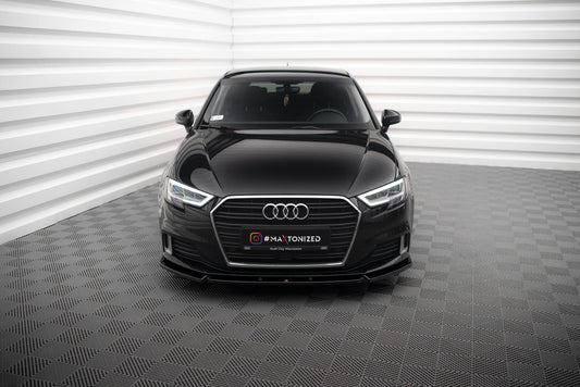 Splitter fata V.1 compatibil cu Audi A3 Sportback 8V Facelift (2016-2020)