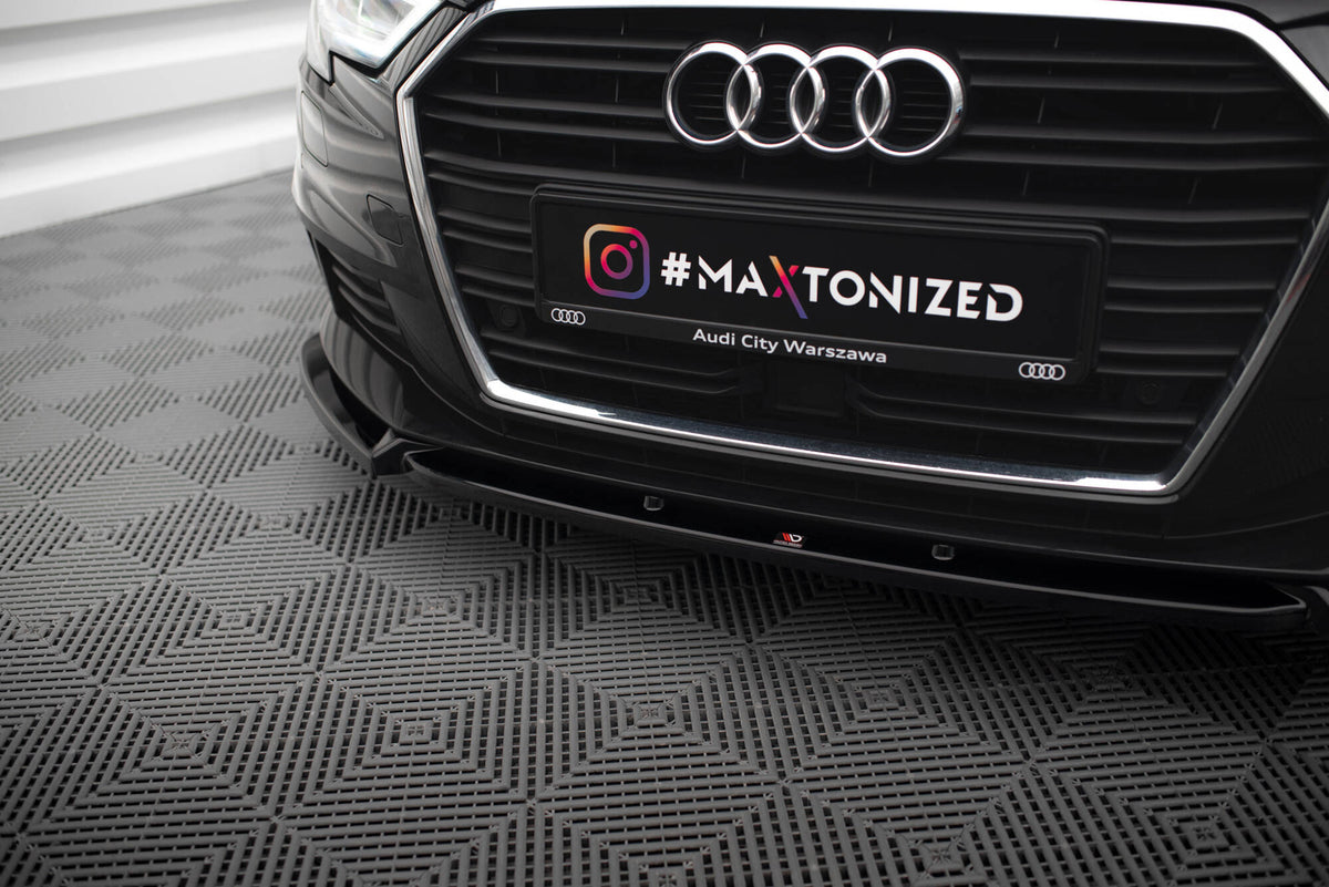 Splitter fata V.1 compatibil cu Audi A3 Sportback 8V Facelift (2016-2020)