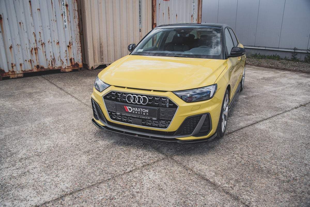Splitter fata V.2 pentru Audi A1 S-Line GB (dupa 2018)