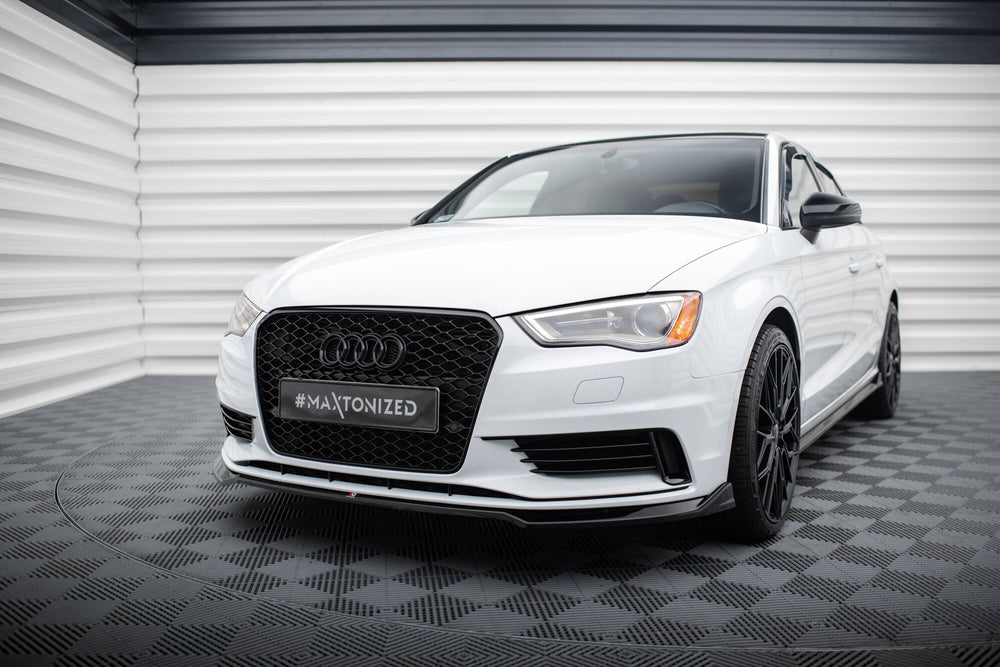 Splitter fata V.2 compatibil cu Audi A3 Sedan 8V (2013-2016)