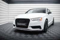 Splitter fata V.2 compatibil cu Audi A3 Sedan 8V (2013-2016)