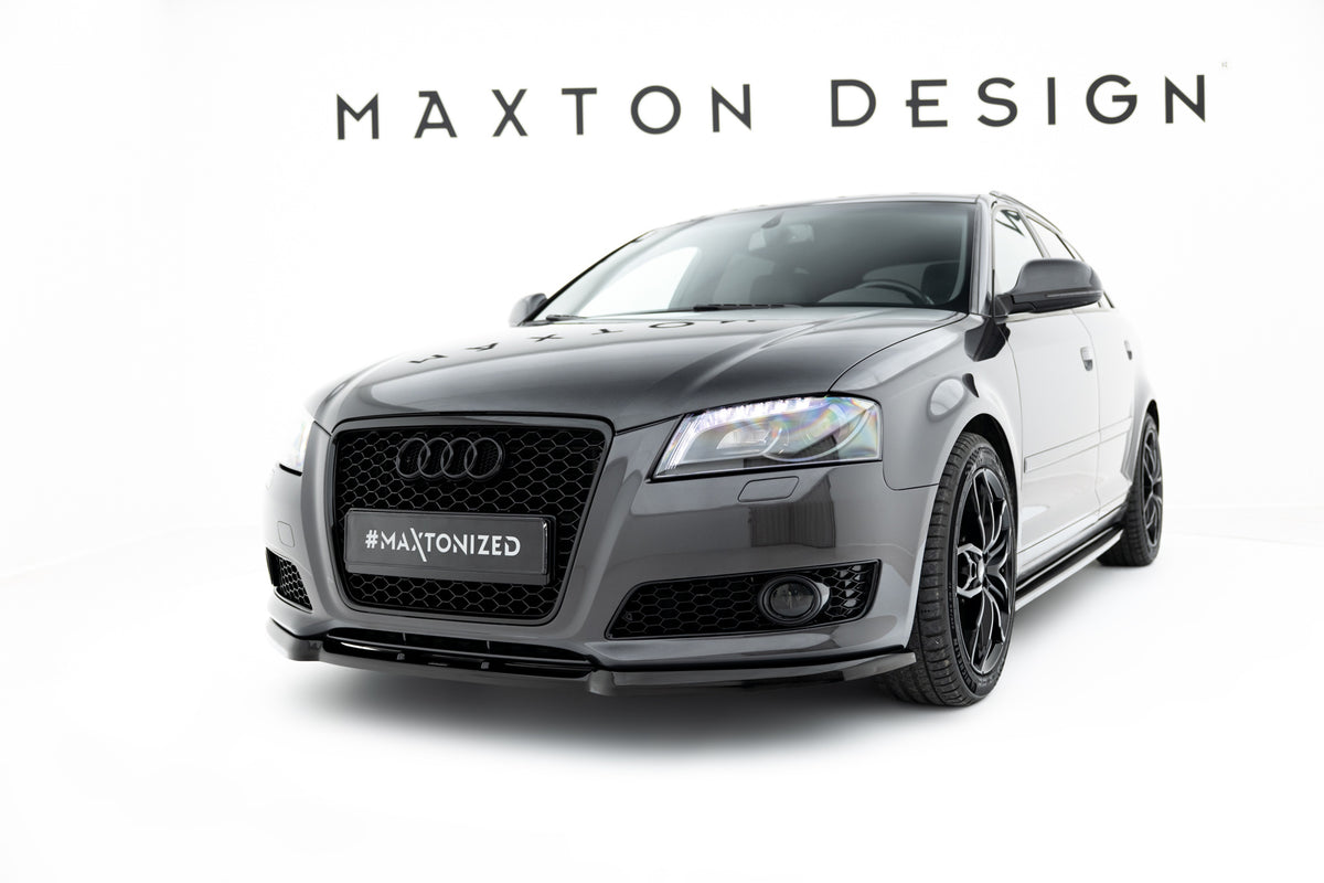 Splitter fata compatibil cu Audi A3 8P facelift (2008-2013)