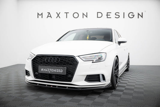 Splitter fata compatibil cu Audi A3 Sedan 8V Facelift (2016-2020)