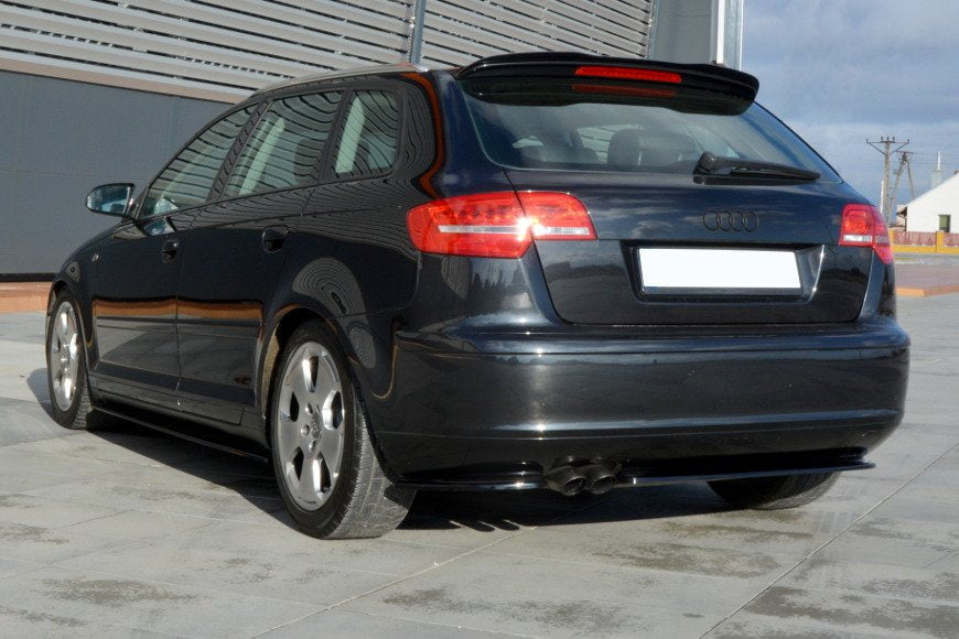 Splittere laterale spate compatibile cu Audi A3 Sportback 8P / 8P facelift (2004-2013)