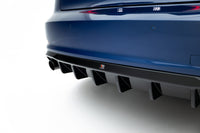 Diffuser bara spate compatibil cu Audi A3 Sedan 8V (evacuare dubla intr-un singur punct) (2013-2016)
