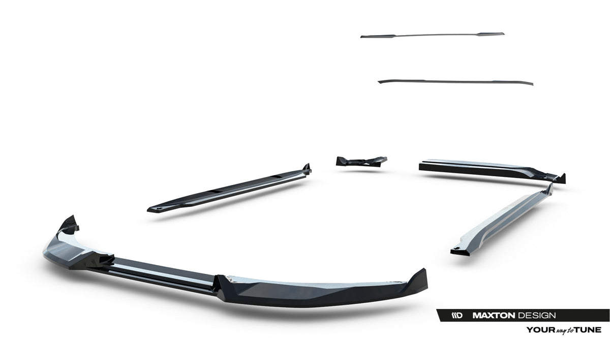 Spoiler portbagaj Maxton Design tip aripă din fibră de carbon cu stop LED pentru BMW Seria 5 G30 Sedan / M5 F90 Sedan (2017-2024)