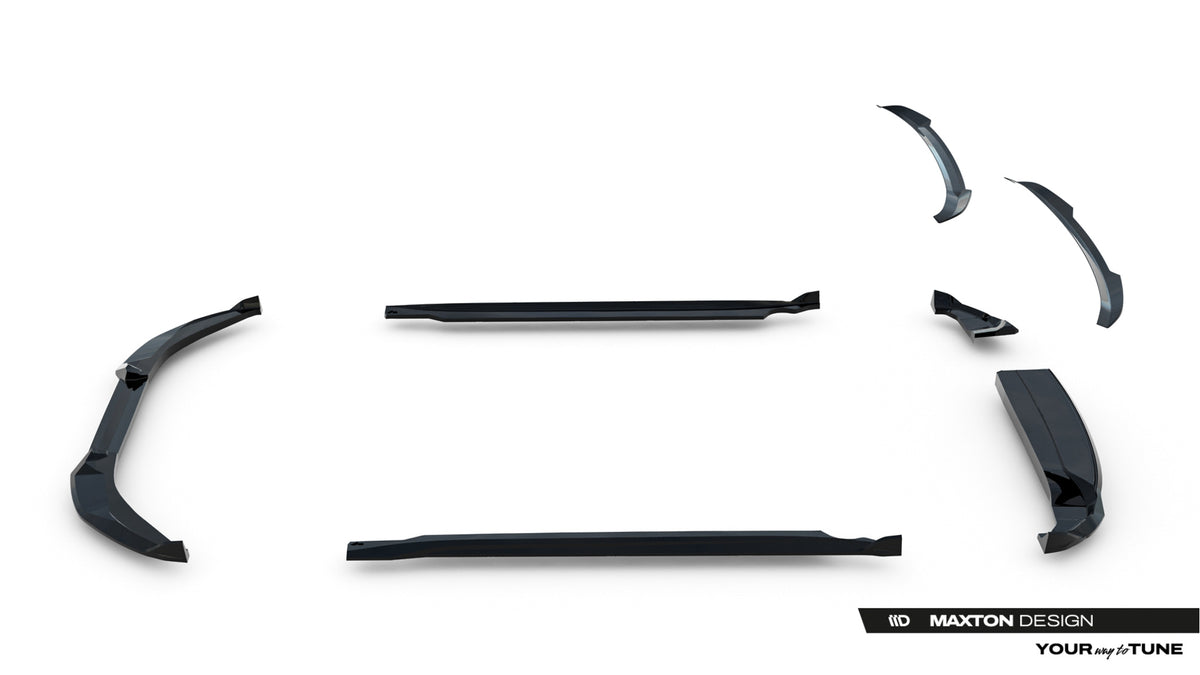 Spoiler portbagaj Maxton Design tip aripă din fibră de carbon cu stop LED pentru BMW Seria 5 G30 Sedan / M5 F90 Sedan (2017-2024)