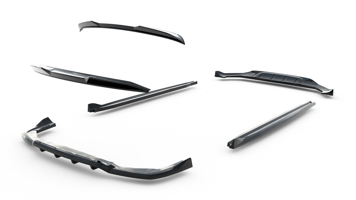 Spoiler portbagaj Maxton Design tip aripă din fibră de carbon cu stop LED pentru BMW Seria 5 G30 Sedan / M5 F90 Sedan (2017-2024)
