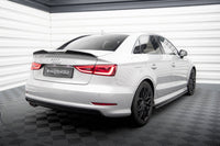 Prelungire eleron 3D compatibila cu Audi A3 / A3 S-Line / S3 Sedan 8V (2013-2020)