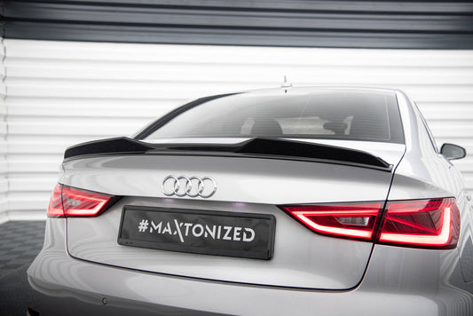 Prelungire eleron 3D compatibila cu Audi A3 / A3 S-Line / S3 Sedan 8V (2013-2020)