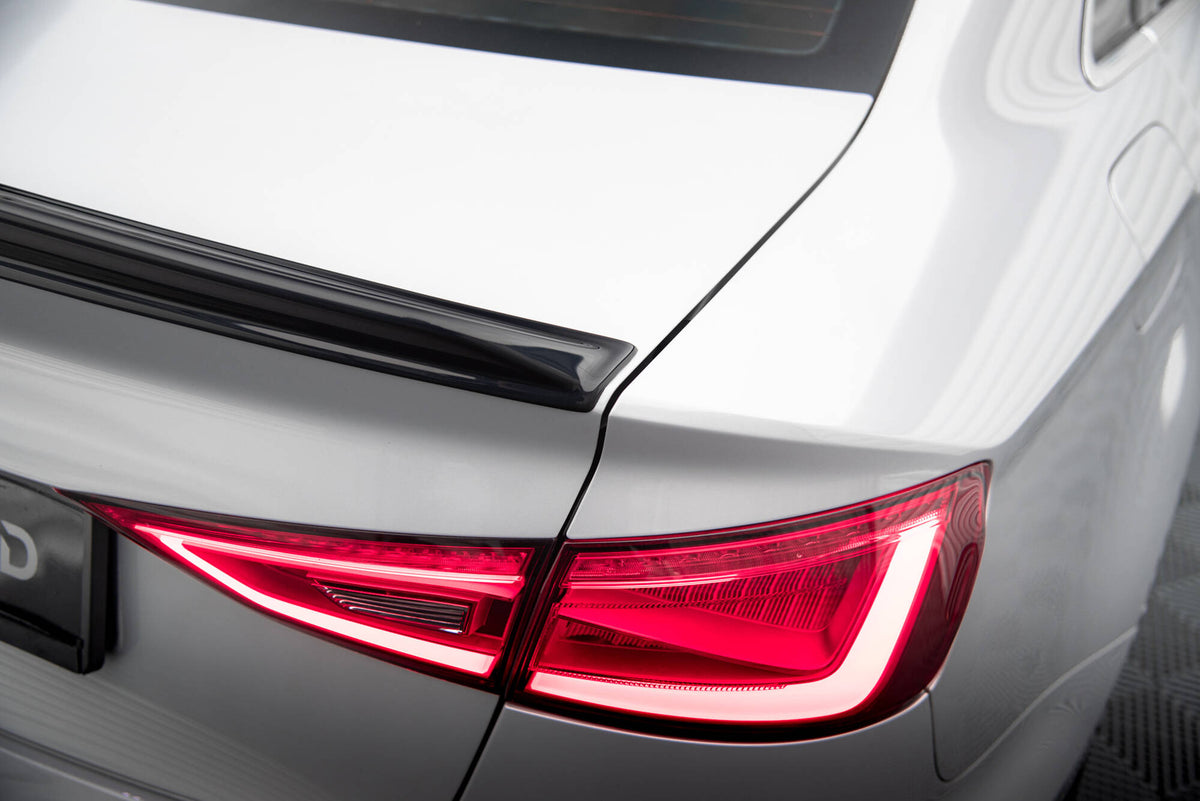 Prelungire eleron 3D compatibila cu Audi A3 / A3 S-Line / S3 Sedan 8V (2013-2020)
