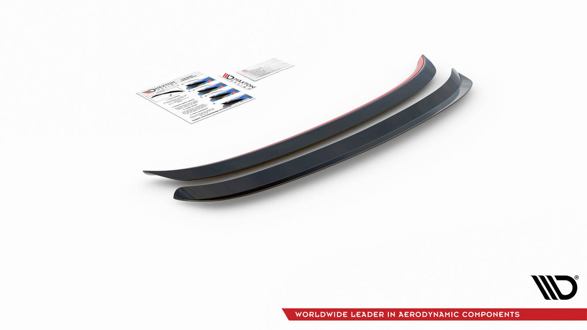 Spoiler portbagaj Maxton Design tip aripă din fibră de carbon cu stop LED pentru BMW Seria 5 G30 Sedan / M5 F90 Sedan (2017-2024)