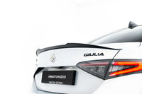Spoiler cap Alfa Romeo Giulia Standard / Sport / Quadrifoglio (dupa 2016)