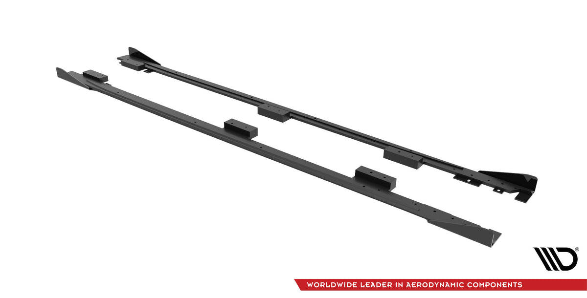 Spoiler portbagaj Maxton Design tip aripă din fibră de carbon cu stop LED pentru BMW Seria 5 G30 Sedan / M5 F90 Sedan (2017-2024)