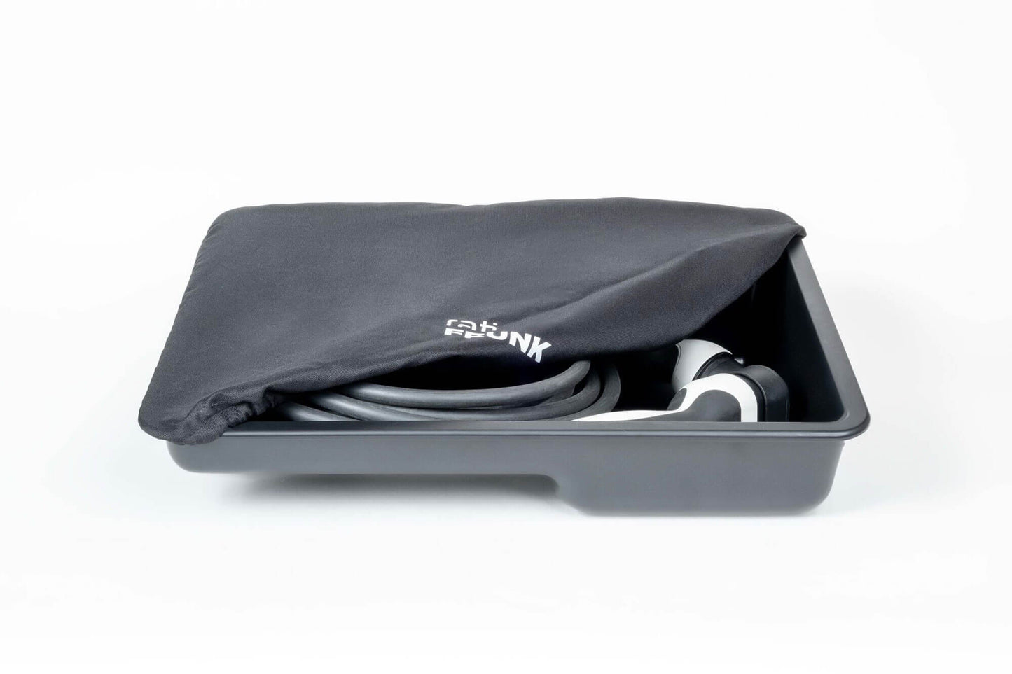 Cutie Rati Frunk pentru portbagajul frontal Fiat 500e dupa 2020, 13L, 44x31x6/13cm, neagra