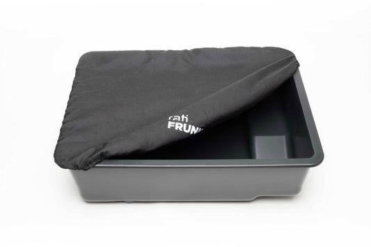 Cutie Rati Frunk pentru portbagajul frontal Hyundai Kona Electric 2018-2023, Kia e-Niro 2018-2021, Kia e-Soul dupa 2020, 24L, 52x39x19cm, neagra