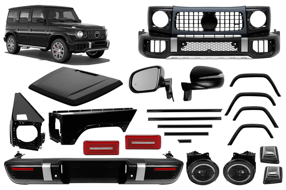Tuning Pack - G63 Compatible with Mercedes G Class W463 2012-2018, W465 Conversion