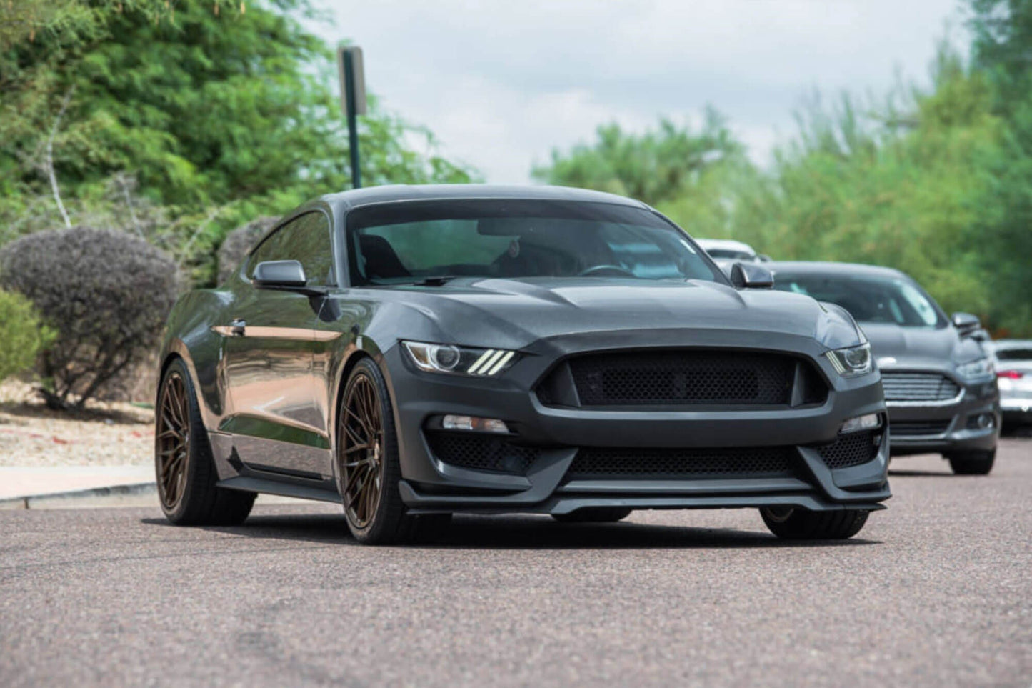 Bara fata tip GT350 compatibila cu Ford Mustang (2015-2017)